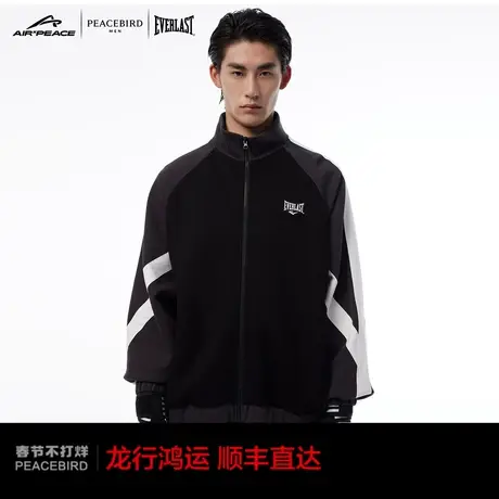 【AIRxPEACE】太平鸟男装 EVERLAST联名圆领宽松卫衣男BBFC4A15商品大图