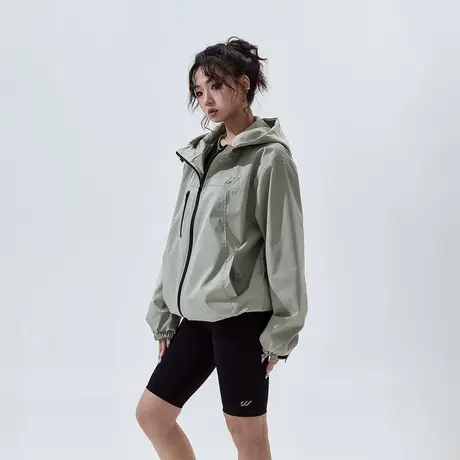 【好物体验专享】街头潮牌运动连帽外套女春秋复古宽松情侣夹克图片