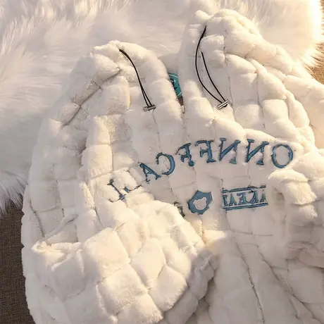 羊羔毛外套女2021新款秋冬小个子宽松韩版ins上衣加绒加厚棒球服图片