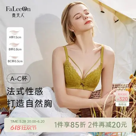 贵夫人桑蚕丝小胸聚拢显大内衣女法式性感提托防下垂薄款胸罩1180商品大图