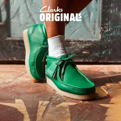 Clarks其乐Originals WALLABEE 女鞋高帮鞋复古潮流舒适袋鼠靴图片