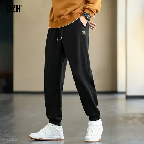男士大码卫裤黑色运动裤春季长裤子男百搭休闲裤潮牌2025新款男裤图片