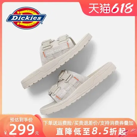 dickies拖鞋男夏季外穿踩屎感防滑男款厚底耐磨男士运动休闲凉鞋商品大图