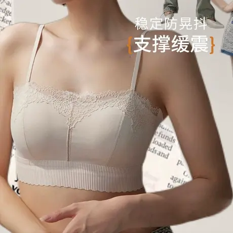 Shaply/莎莲妮大胸显小内衣女大码薄款透气蕾丝防走光收副乳文胸商品大图