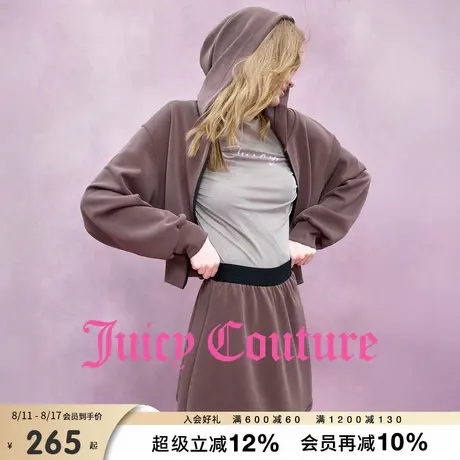 Juicy Couture【slow cleanfit系列】橘滋半身裙女25年秋新款短裙商品大图
