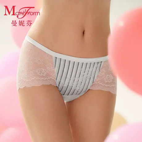 曼妮芬中低腰低角裤20612468商品大图