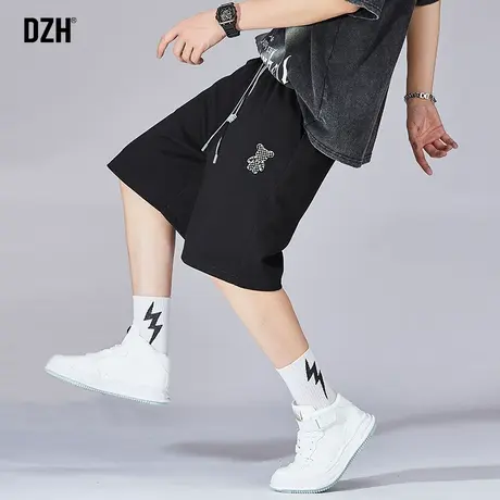 男士美式篮球短裤男款运动裤子休闲百搭薄款五分裤男夏季大裤衩男商品大图