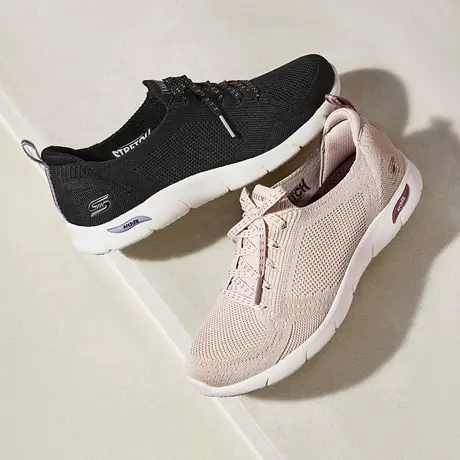 Skechers斯凯奇夏女一脚蹬运动鞋缓震回弹缓震休闲鞋软底舒适透气商品大图