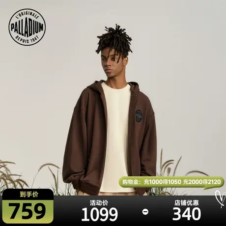 【檀健次同款】PALLADIUM帕拉丁外套休闲印花长袖卫衣外套108818图片