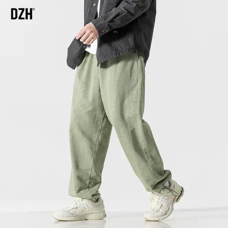 男士秋季束脚裤子男秋季潮流百搭2023新款宽松休闲裤运动裤直筒裤商品大图
