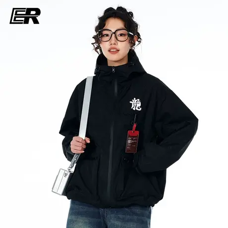 【取消】ER龙年户外工装外套美式潮牌户外登山服夹克男女同款商品大图