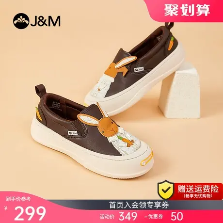 快乐玛丽帆布鞋2023秋季新款软底一脚蹬女鞋潮流休闲百搭乐福鞋女图片