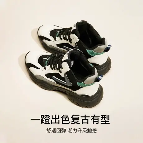 J＆M/快乐玛丽马丁靴女秋季新款女鞋户外登山鞋短靴子大黄靴商品大图