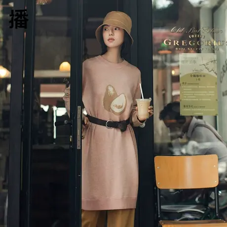 【天天&播broadcast】播下午茶系列  毛织连衣裙 开播王炸~图片