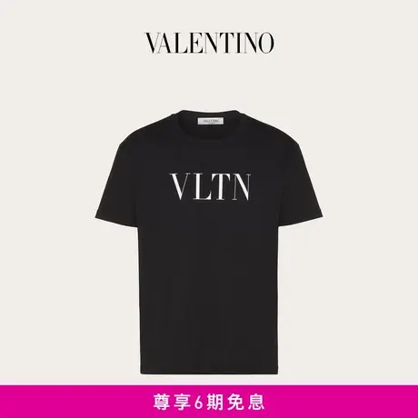 【24期免息】华伦天奴VALENTINO男士 VLTN 印花T恤短袖商品大图