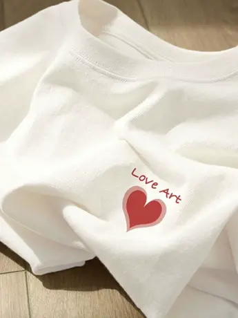 白色仿棉短袖t恤女装2023新款夏季美式复古港味chic正肩显瘦上衣商品大图