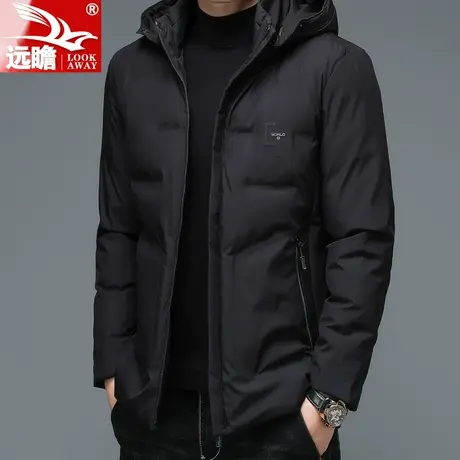 棉服男款冬季外套男冬装上衣中年加厚保暖棉衣爸爸装男士连帽棉袄商品大图