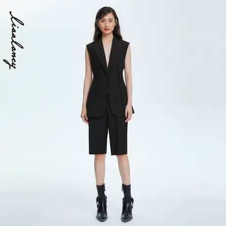 LANCY/朗姿夏季新款女士马甲职业百搭马夹女商场同款专柜正品奥莱图片