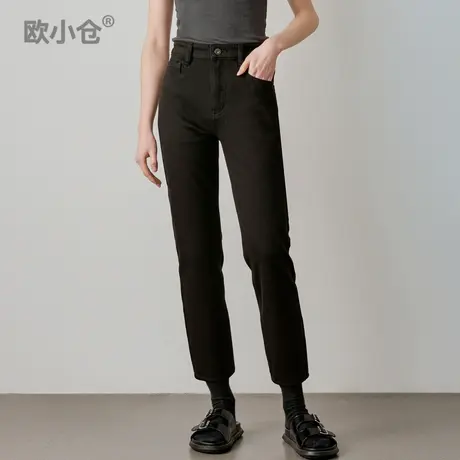 【直播间专享】小鸟腿显瘦九分裤 筷子腿水洗直筒牛仔裤图片