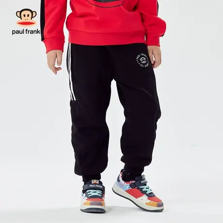 大嘴猴童装儿童裤子男童2024春秋款新款中大童保暖休闲运动卫裤商品大图