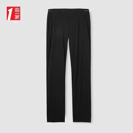 海一家简约商务长裤2023夏季新款职业上班透气休闲裤男商品大图
