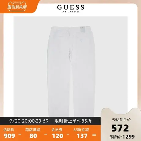 GUESS 男士个性潮牌极简牛仔裤-ML2D4060图片