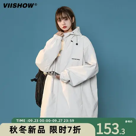 VIISHOW夹克防风冲锋夹克春秋季户外机能外套男款美式新款潮牌痞商品大图