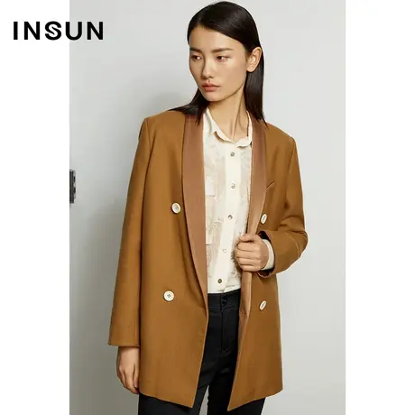 恩裳奥莱春季摩登轻商务职场外套气质大方西装商品大图