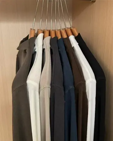 每年都要入的打底衫 半高领显瘦柔软亲肤后筋条百搭长袖T恤女秋冬商品大图