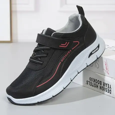 老北京布鞋女春季旗舰店正品妈妈鞋中老年舒适防滑老人运动健步鞋图片