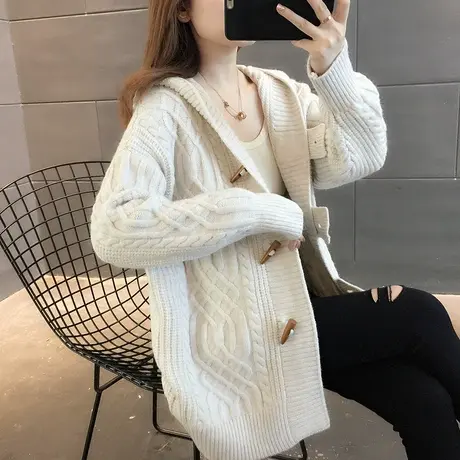 毛衣2023年新款女装秋冬季秋款秋装女士针织开衫宽松百搭外穿爆款图片