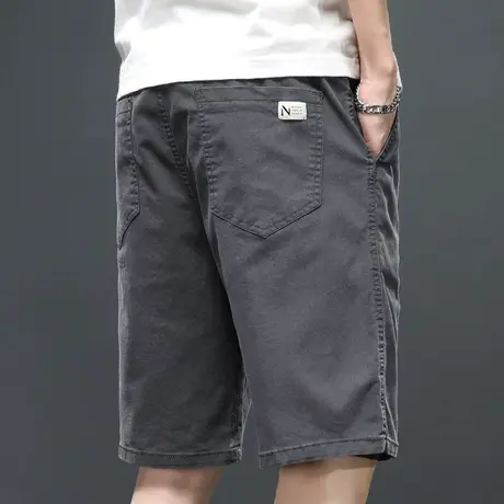 夏季薄款五分男裤工装休闲短裤男款男士宽松外穿大裤衩裤头中裤子商品大图