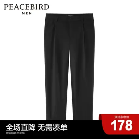 太平鸟男装 商务休闲西裤时尚裤子B1GGC1427商品大图