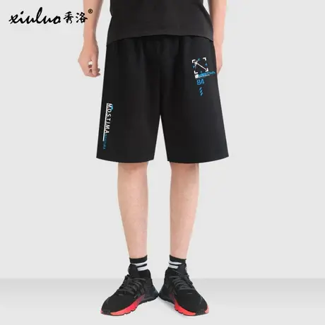 秀洛明日游戏方舟莫斯提马动漫二次元周边运动休闲裤子夏季短裤男商品大图