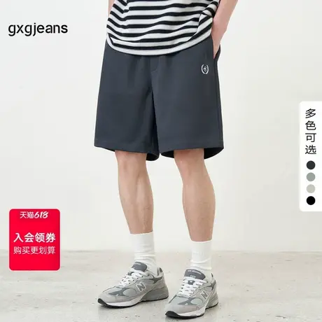 gxg.jeans男装2024年春季休闲短裤J24D222001图片
