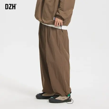日系工装裤2023新款爆款男士休闲裤男秋季直筒宽松裤子ins哈伦裤商品大图