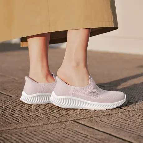 斯凯奇闪步鞋Skechers斯凯奇女一脚蹬网面透气2025新款夏季休闲鞋商品大图