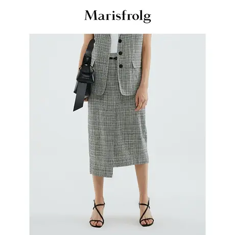 【奥莱清仓保暖季特价 】玛丝菲尔半身裙商品大图