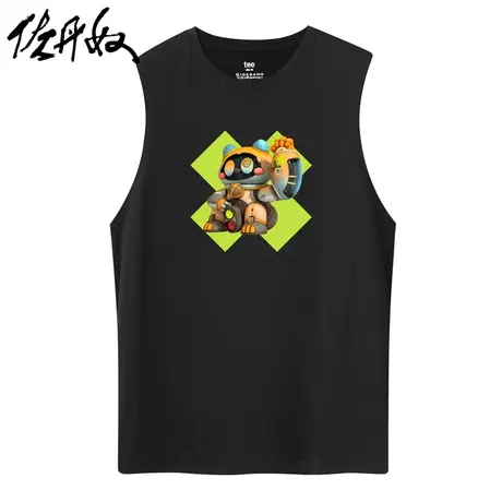 清仓 佐丹奴 卡通车图案印花男士短袖T恤 纯棉圆领61093081商品大图