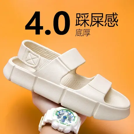 雨鞋男款夏季时尚沙滩洞洞鞋户外防滑钓鱼鞋溯溪涉水鞋男士防水鞋商品大图