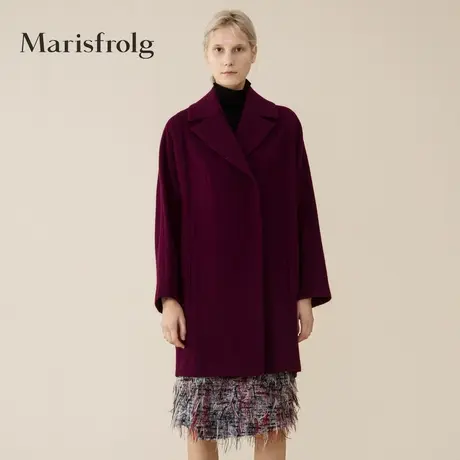 【奥莱独有款限时秒杀598元】玛丝菲尔毛呢外套商品大图