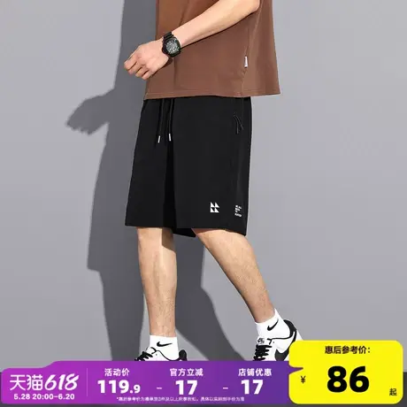唐狮2025夏季新款休闲短裤男直筒显瘦宽松百搭时尚五分工装裤商品大图