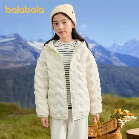 巴拉巴拉童装儿童轻薄羽绒服2025新款男童女童早春大童小童外套潮商品大图
