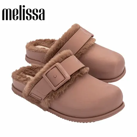 Melissa/梅丽莎25新品女秋冬COZY小可暖绒包头拖勃肯毛毛鞋36175商品大图