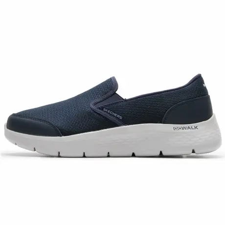 斯凯奇（Skechers）男鞋夏季2025新款穿脱健步鞋软底网面休闲鞋轻商品大图