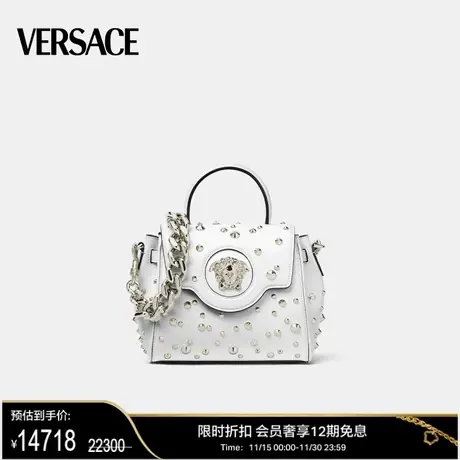 【甄选折扣】VERSACE/范思哲 女士La Medusa铆钉美杜莎链条女王包商品大图