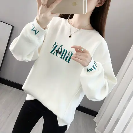 早春卫衣女春秋季韩版宽松设计感小众薄款ins初春百搭上衣外套潮图片