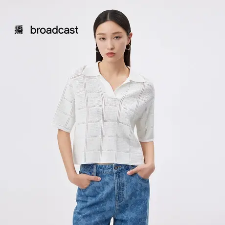 【天天yoko&播】播毛针织衫BDQ2SD1508月落昼颜商品大图