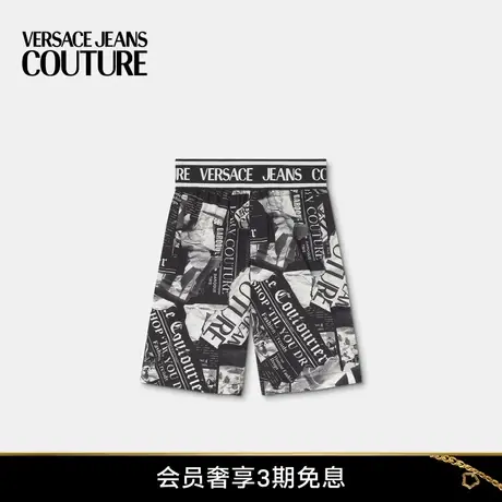 【春夏新品】VERSACE JEANS COUTURE 男士Magazine短裤商品大图