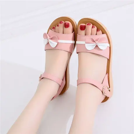 中小学生女孩子夏季9新款10中大童11女童12运动13软底14凉鞋15岁商品大图